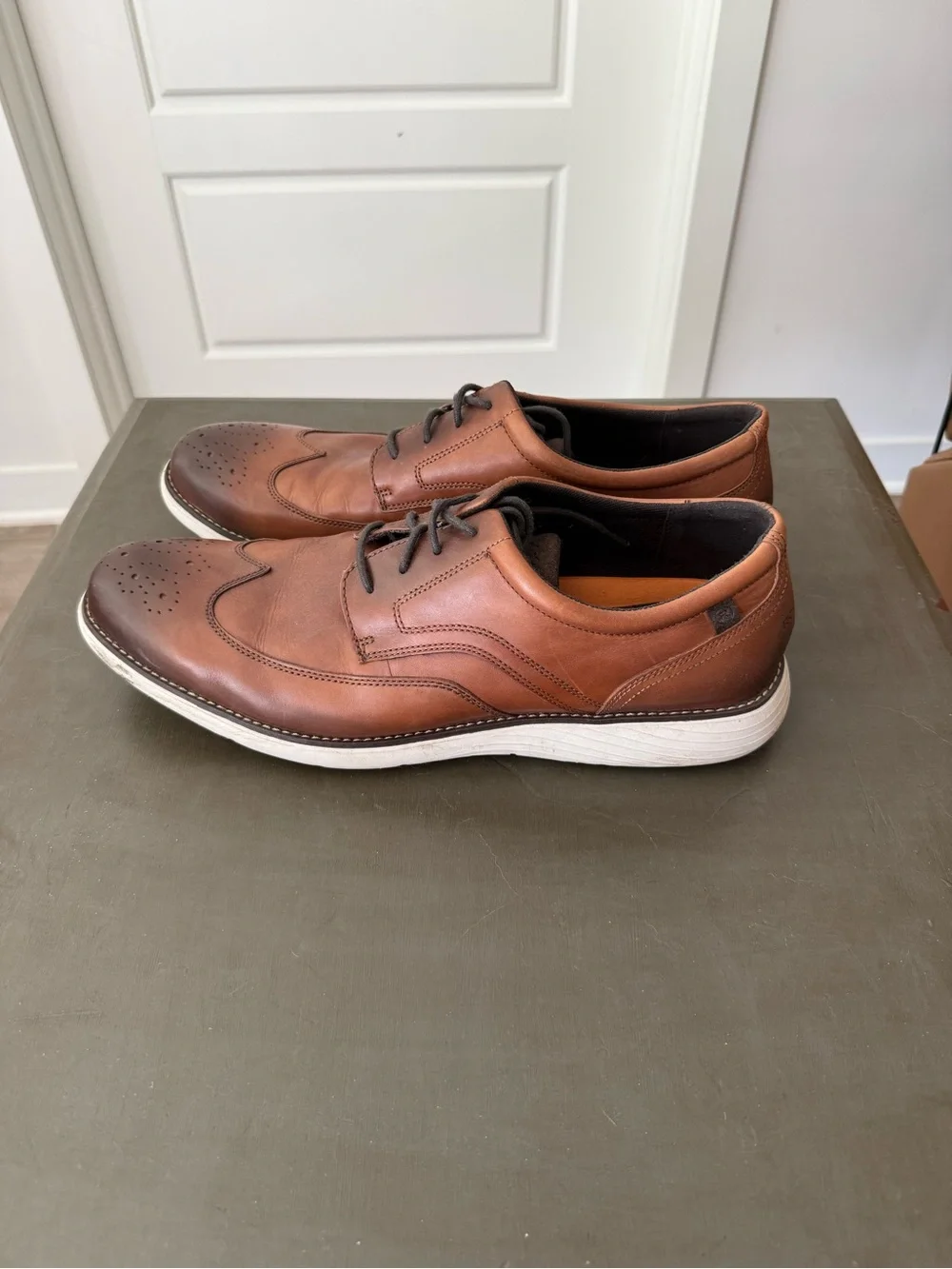 Rockport Total Motion Sports Dress Wingtip Shoes size 15